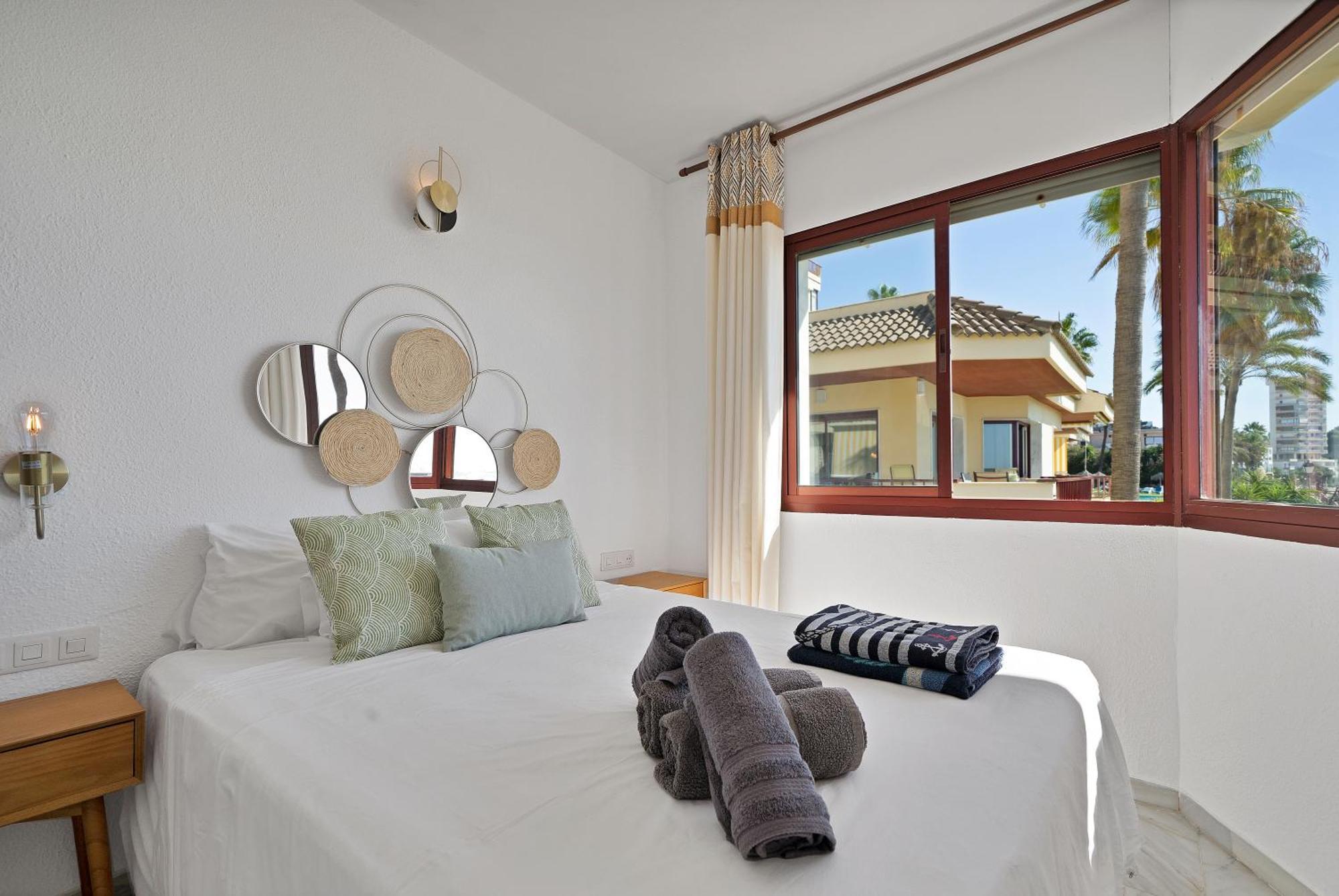 Casa Mar Apartamento Front Beach Con Wifi, Piscina, Padel Y Tenis - Lubina Del Sol Sitio de Calahonda Exterior foto